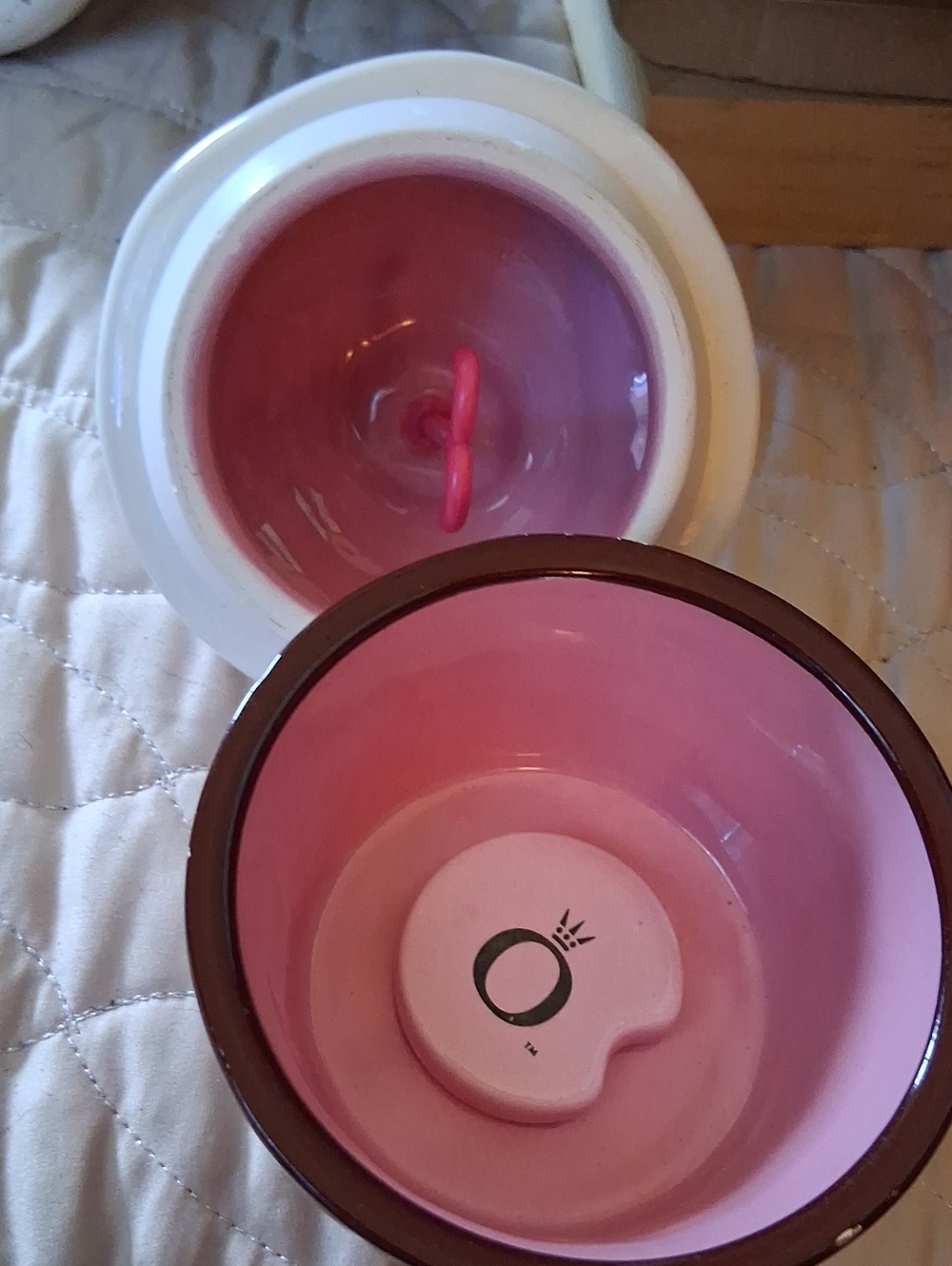 Pandora Cupcake Trinket Jar - Pink & White - Picture 3 of 4